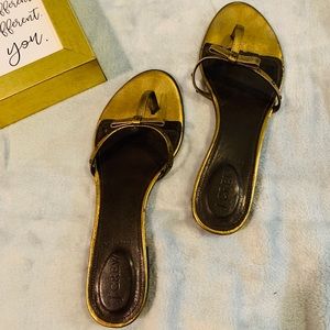 GORGEOUS METALLIC JCREW SANDALS